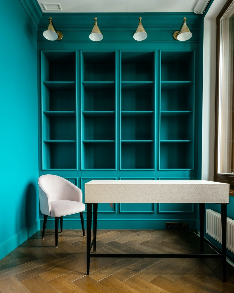 Инженерная доска Ekzofloor Тик английская елка (лево-право) без покрытия 15х90х600/900